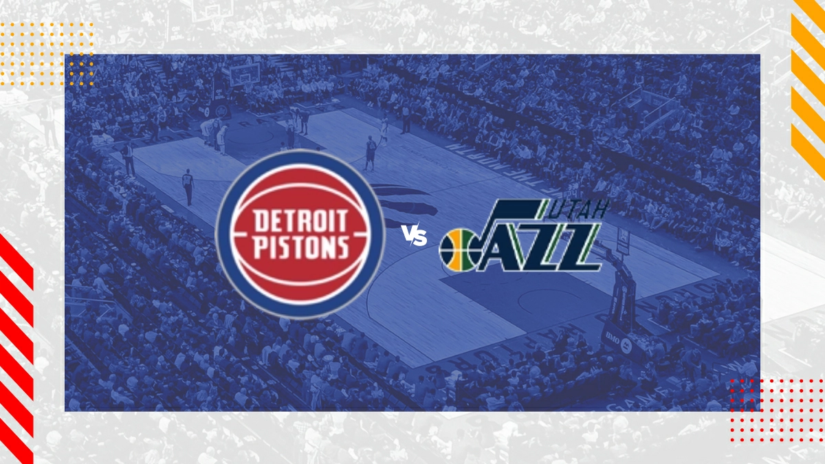 Detroit Pistons vs Utah Jazz Prediction