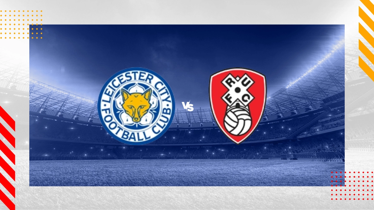 Pronostic Leicester vs Rotherham