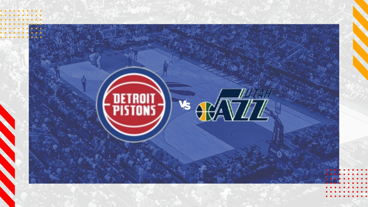 Pronostico Detroit Pistons vs Utah Jazz
