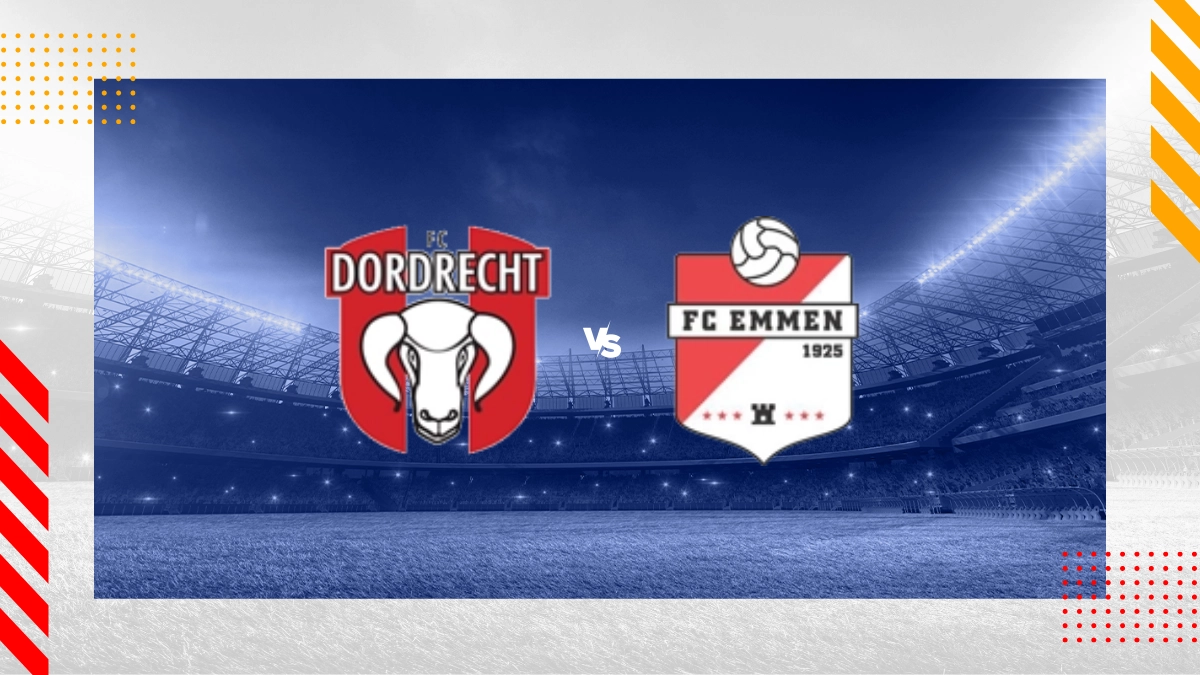 Voorspelling FC Dordrecht vs FC Emmen