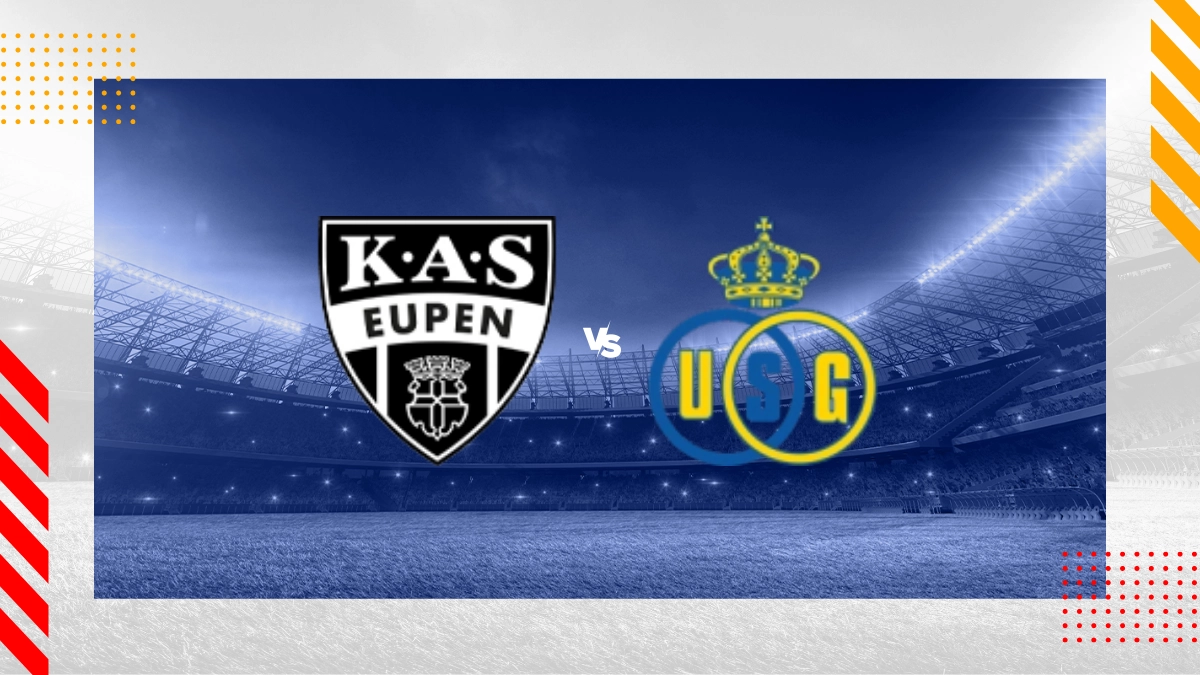 Voorspelling KAS Eupen vs Union Sint-Gillis