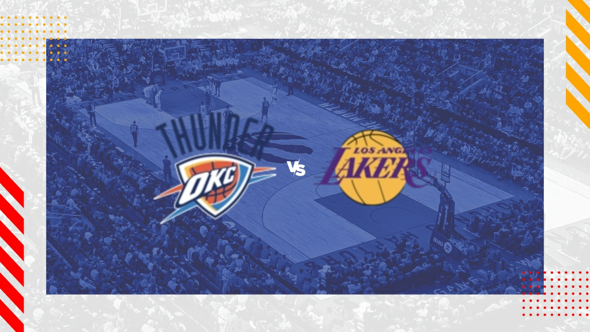 Pronostic Oklahoma City Thunder vs Los Angeles Lakers