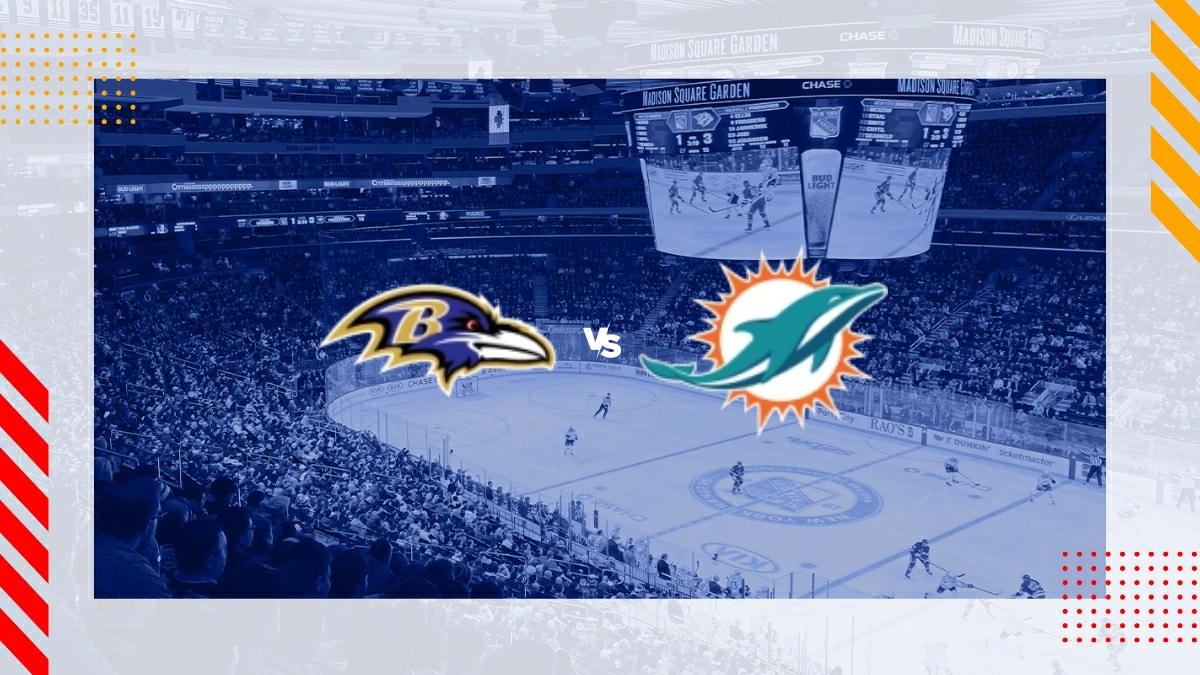 Voorspelling Baltimore Ravens vs Miami Dolphins