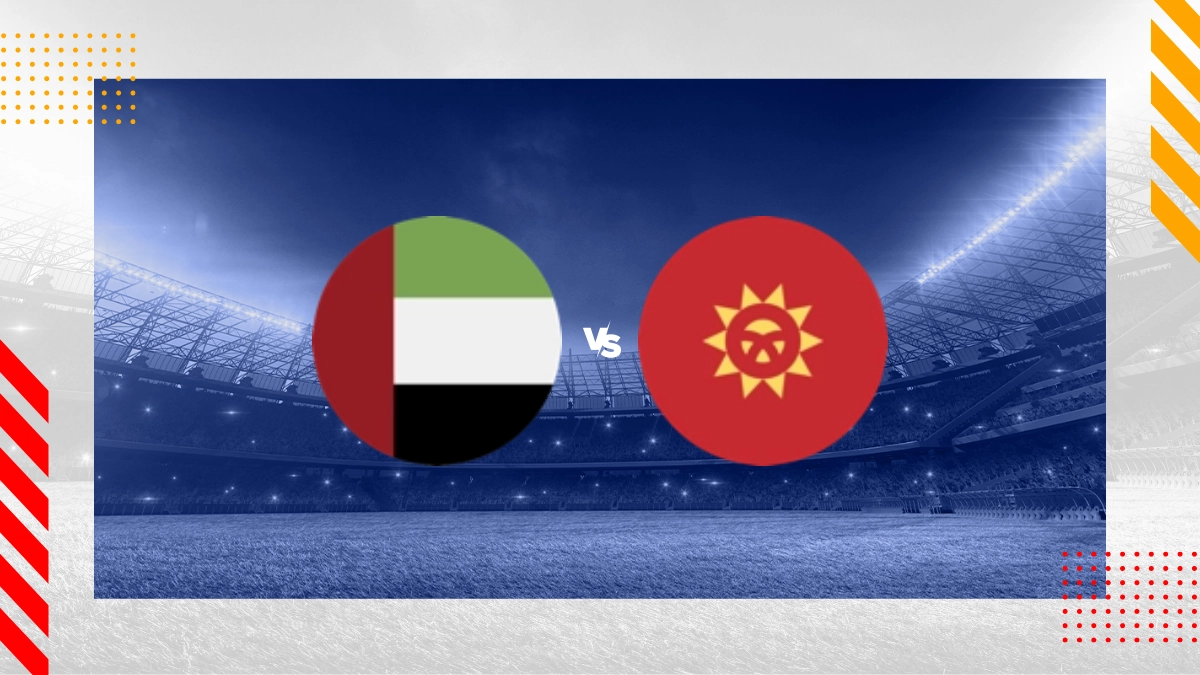 Pronóstico Emiratos Árabes Unidos vs Kirguistán