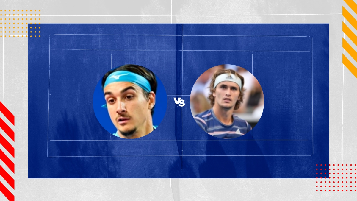 Palpite Lorenzo Sonego vs Alexander Zverev