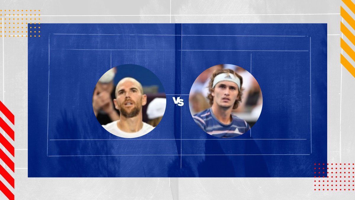 Adrian Mannarino vs Alexander Zverev Prediction