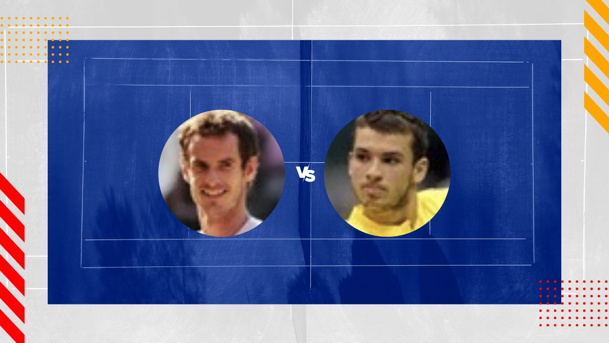 Palpite Andy Murray vs Grigor Dimitrov