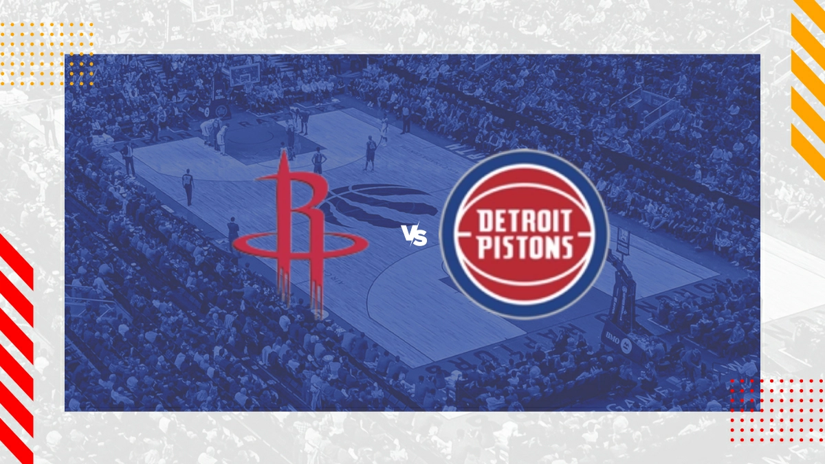 Pronostic Houston Rockets vs Detroit Pistons