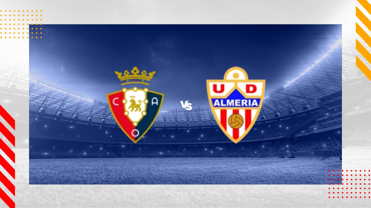 Pronóstico Osasuna vs Almería