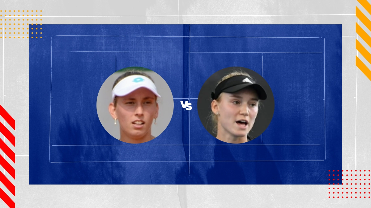 Elise Mertens vs Elena Rybakina Prediction