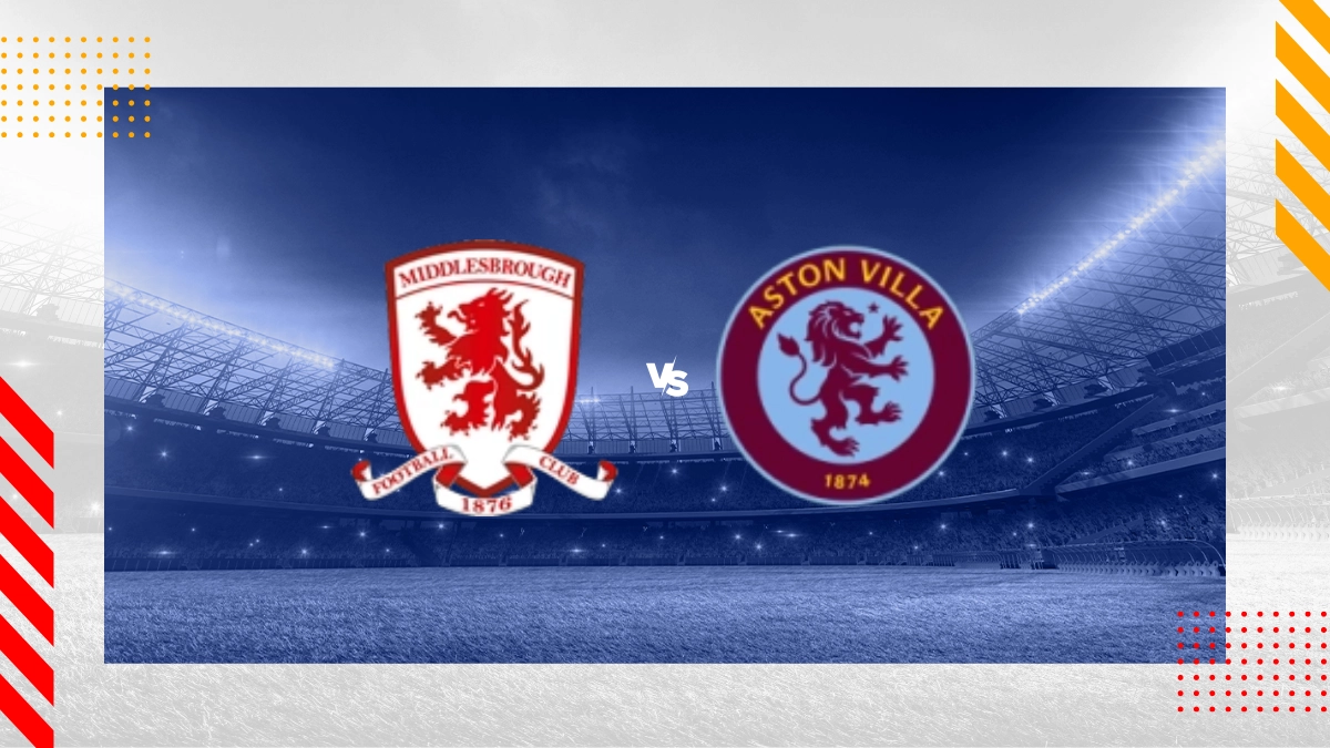 Voorspelling Middlesbrough vs Aston Villa
