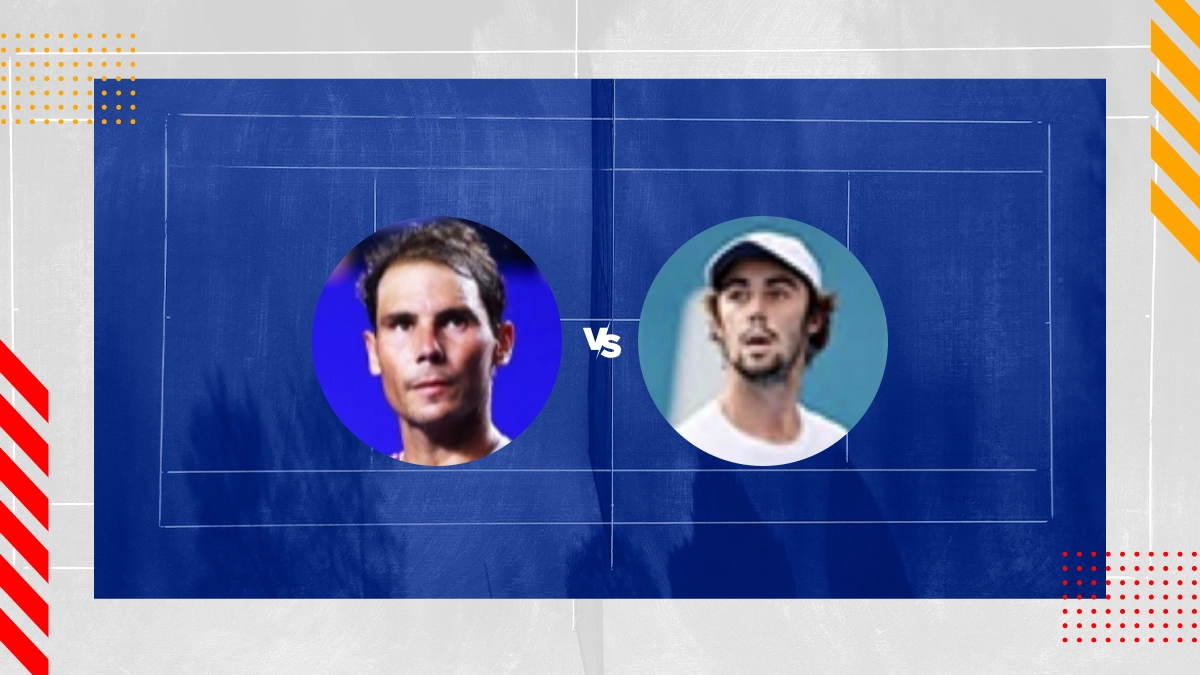 Prognóstico Rafael Nadal vs Jordan Thompson