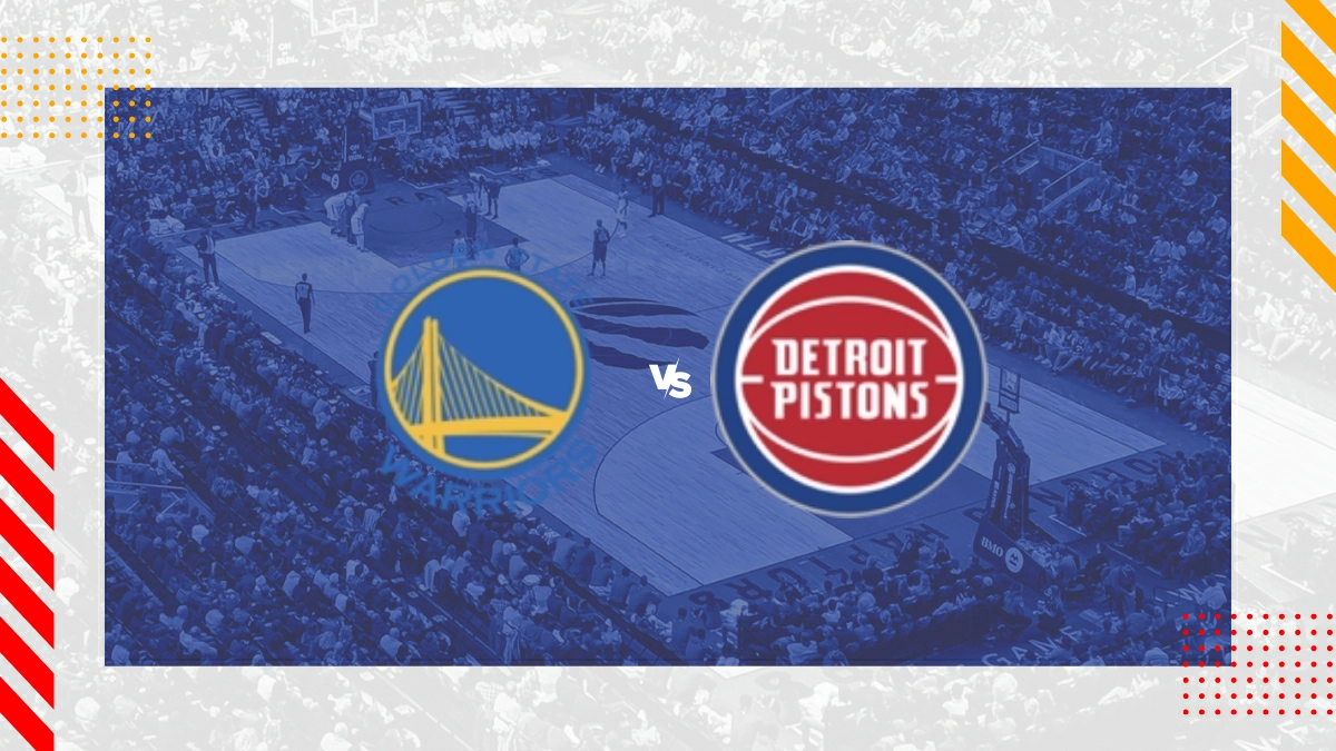 Prognóstico Golden State Warriors vs Detroit Pistons