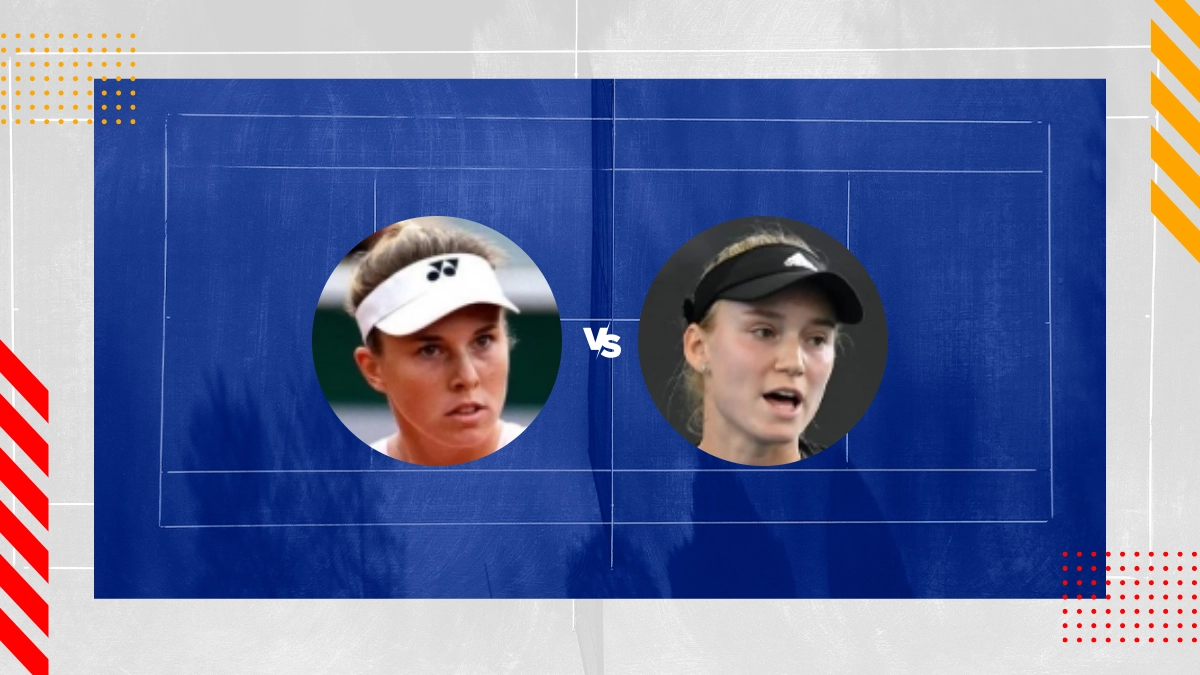 Linda Noskova vs Elena Rybakina Prediction