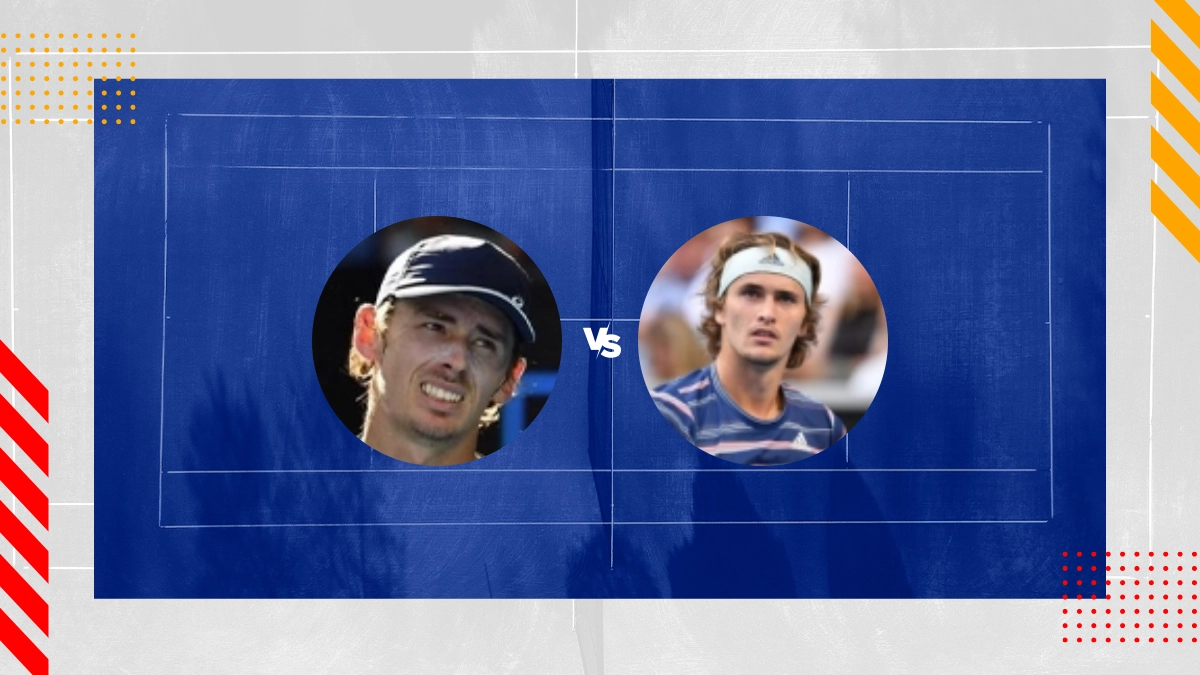 Pronóstico Alex De Minaur vs Alexander Zverev