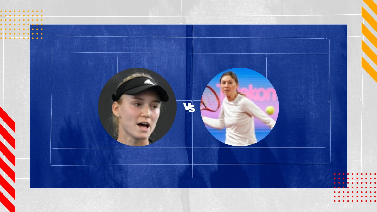 Elena Rybakina vs Cristina Bucsa Prediction