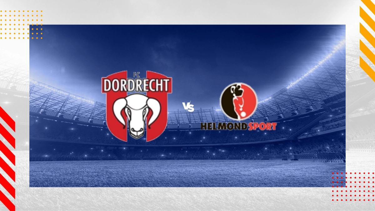 Voorspelling FC Dordrecht vs Helmond Sport