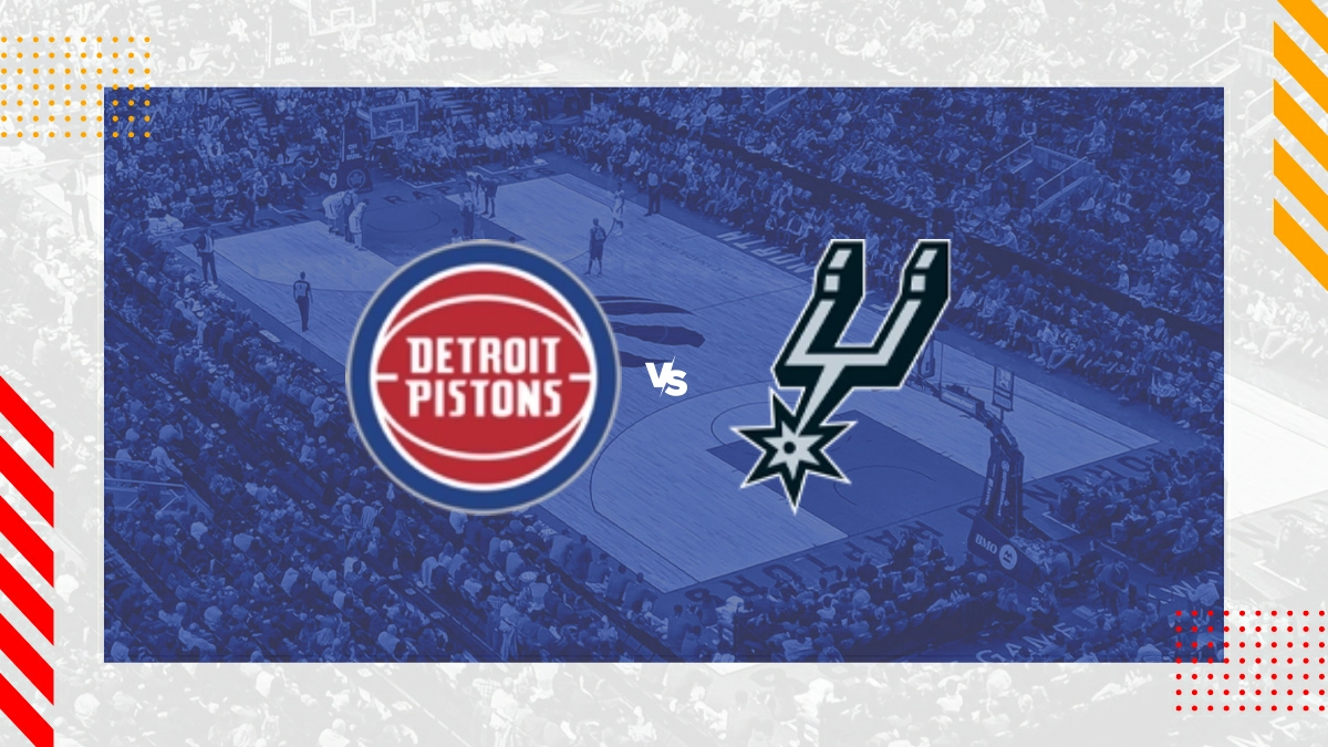 Pronostico Detroit Pistons vs San Antonio Spurs