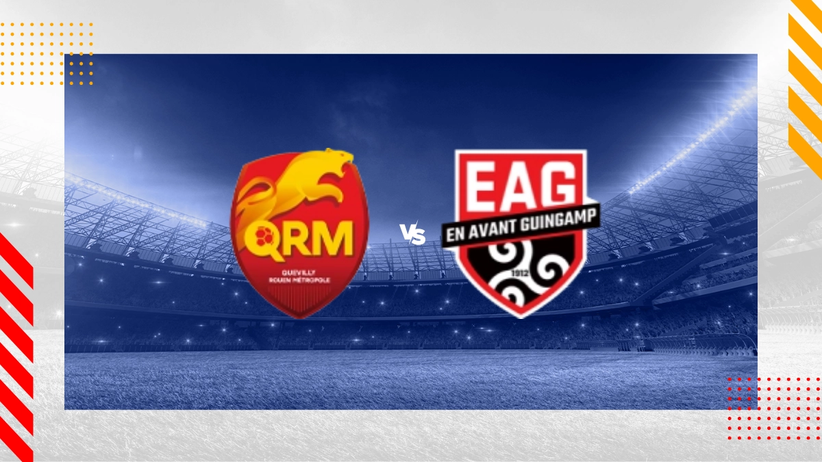 Pronostic Quevilly vs EA Guingamp