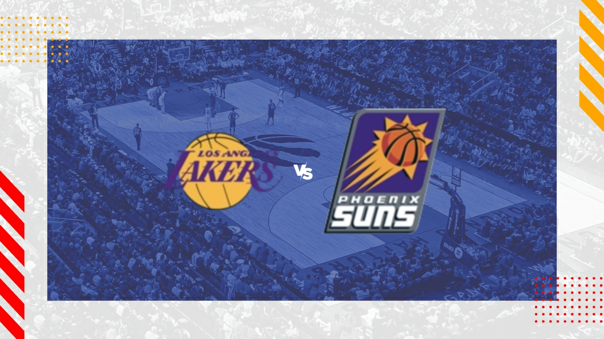 Pronostic Los Angeles Lakers vs Phoenix Suns