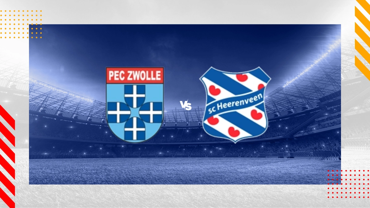 Voorspelling PEC Zwolle vs SC Heerenveen