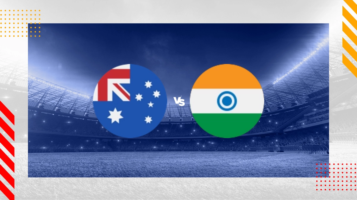 Pronostic Australie vs Inde