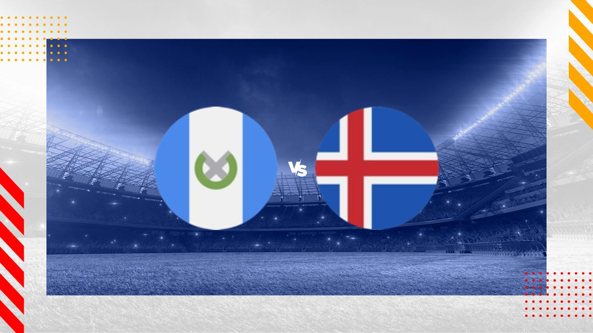 Pronóstico Guatemala vs Islandia