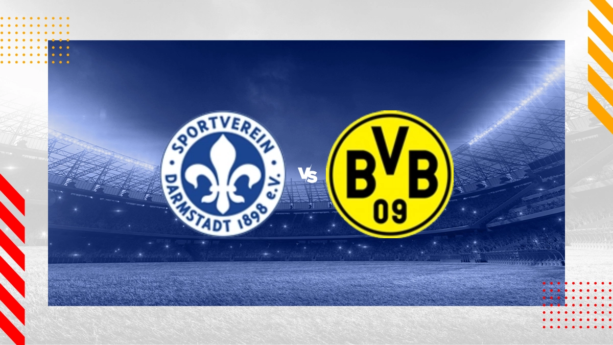 Palpite Darmstadt vs Borussia Dortmund