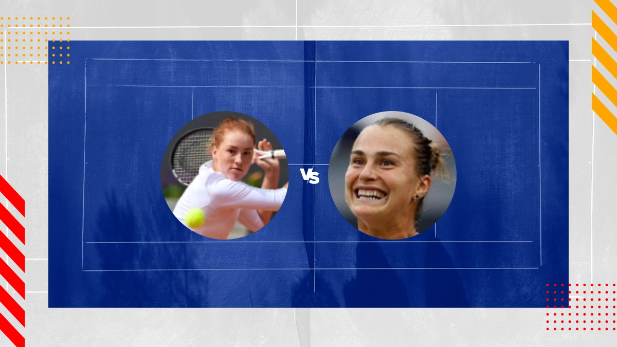 Ella Seidel vs Aryna Sabalenka Prediction