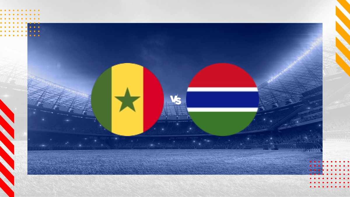 Pronostic Sénégal vs Gambie