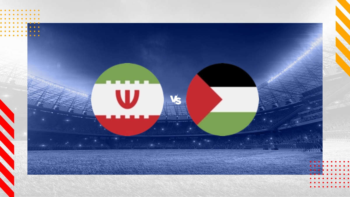 Pronóstico Irán vs Palestina