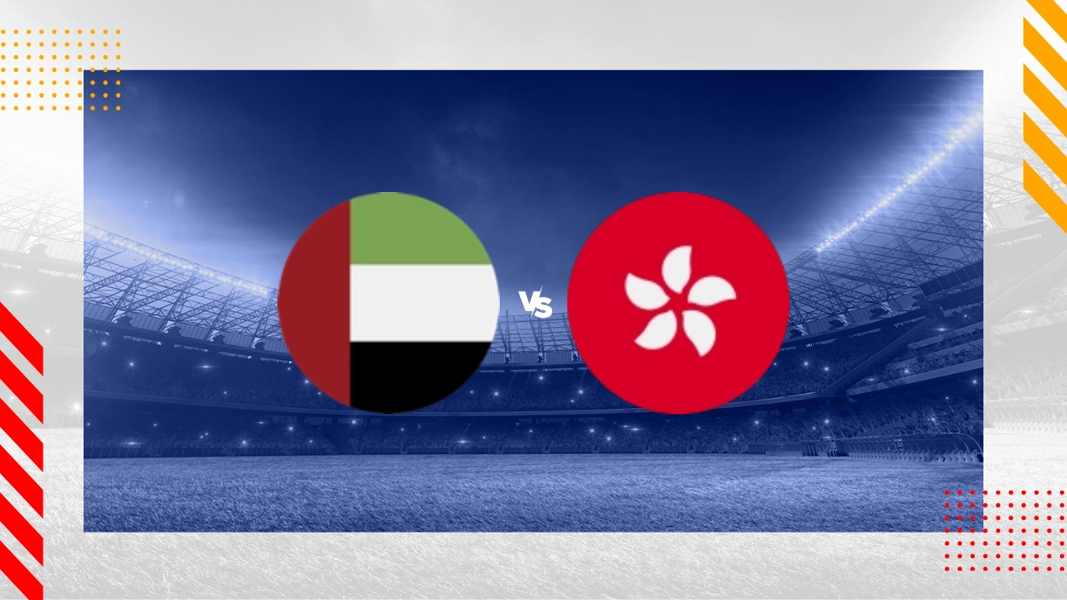 Pronóstico Emiratos Árabes Unidos vs Hong Kong