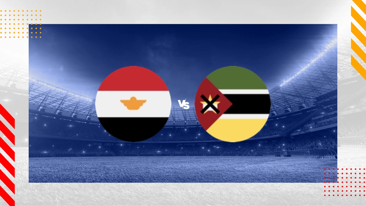 Prognóstico Egito vs Moçambique