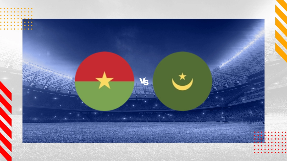 Voorspelling Burkina Faso vs Mauritanië