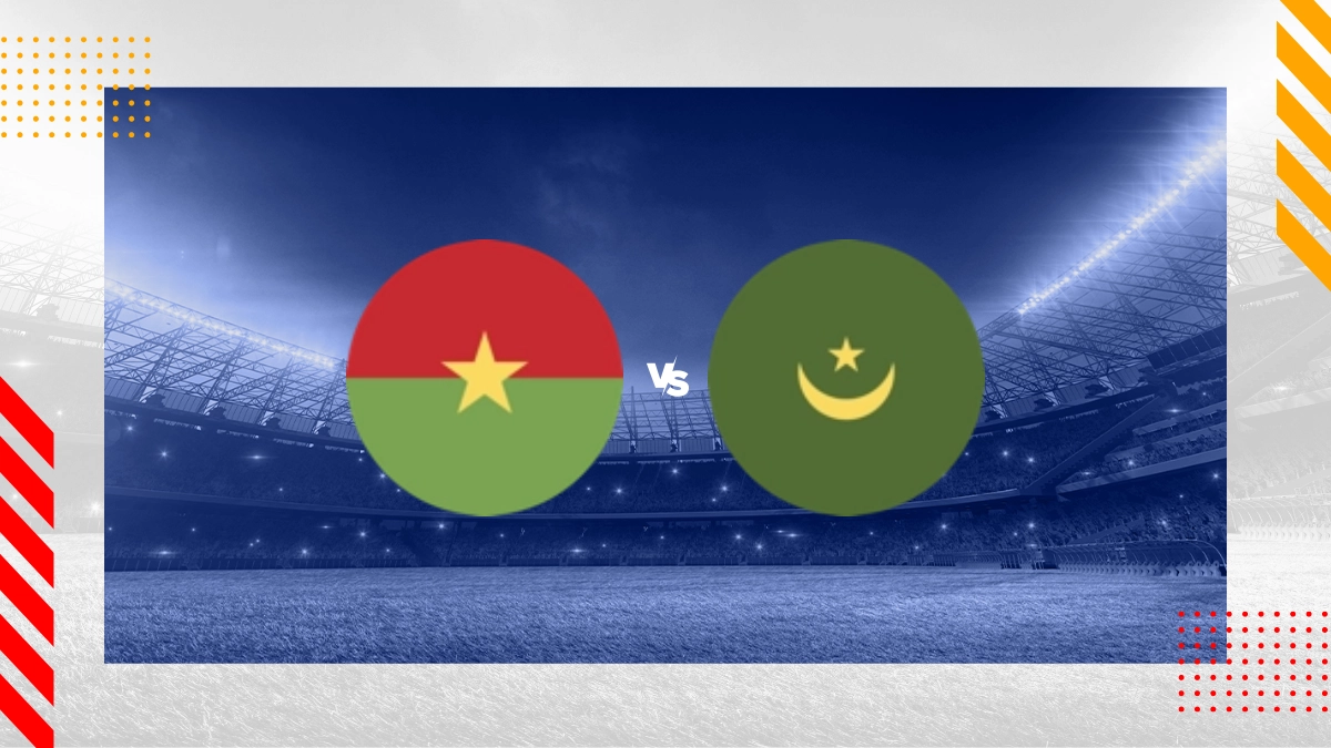 Pronostico Burkina Faso vs Mauritania