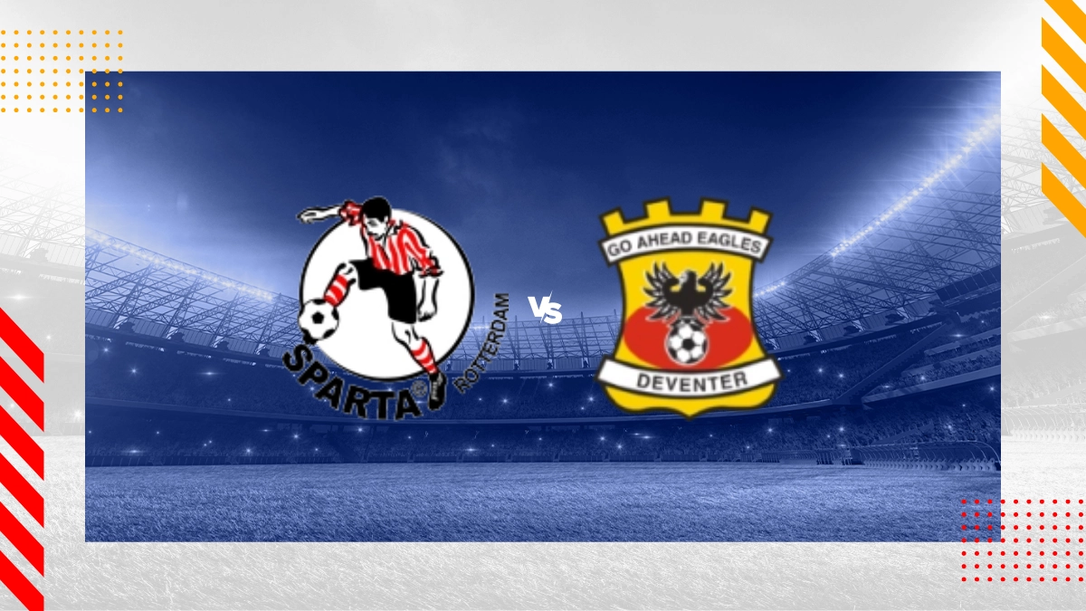 Voorspelling Sparta Rotterdam vs Go Ahead Eagles