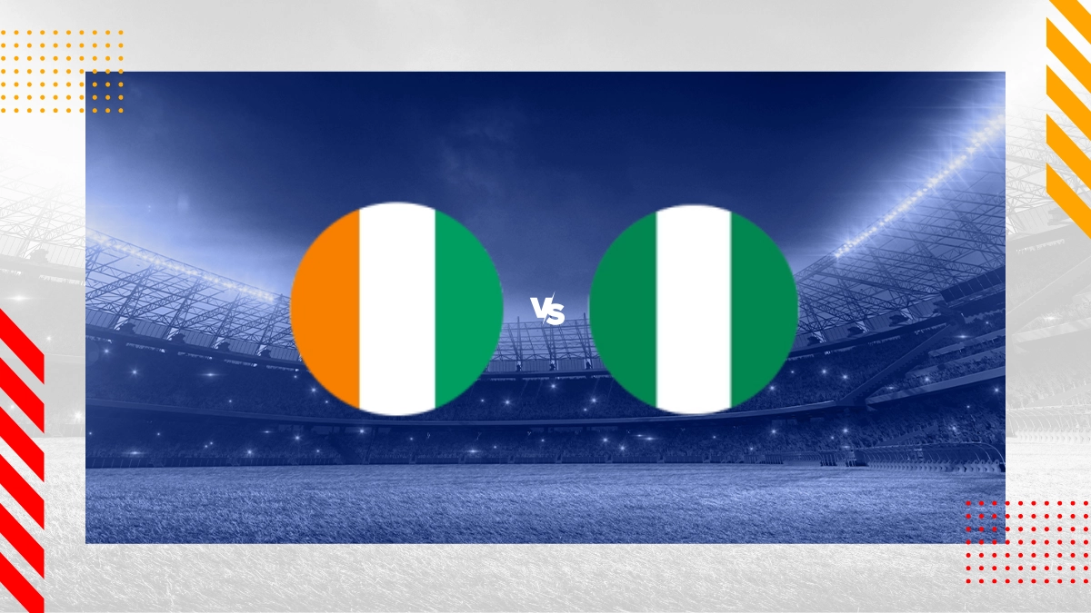 Pronostic Cote d'Ivoire vs Nigeria