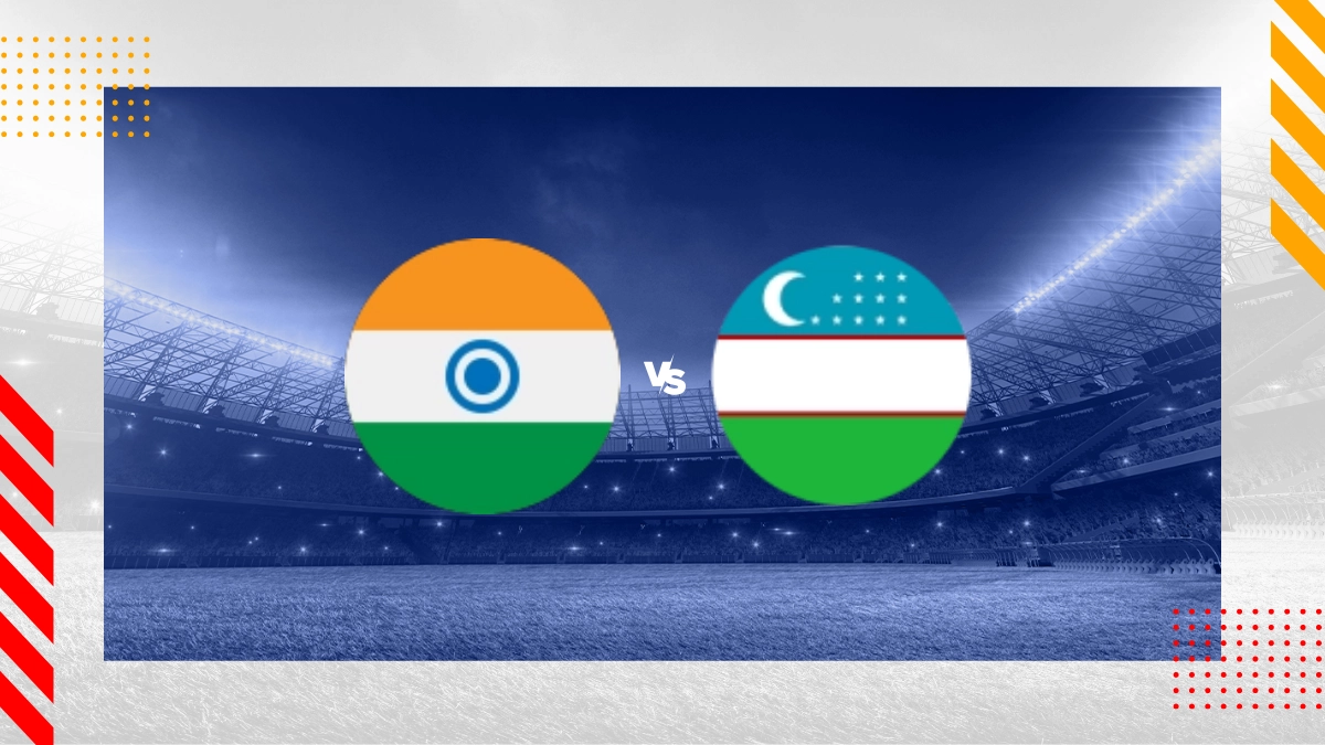 Pronóstico India vs Uzbekistán