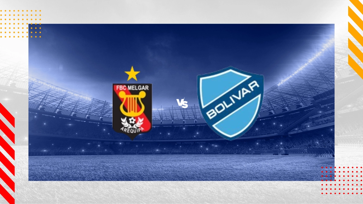 Pronóstico Melgar vs Bolivar La Paz