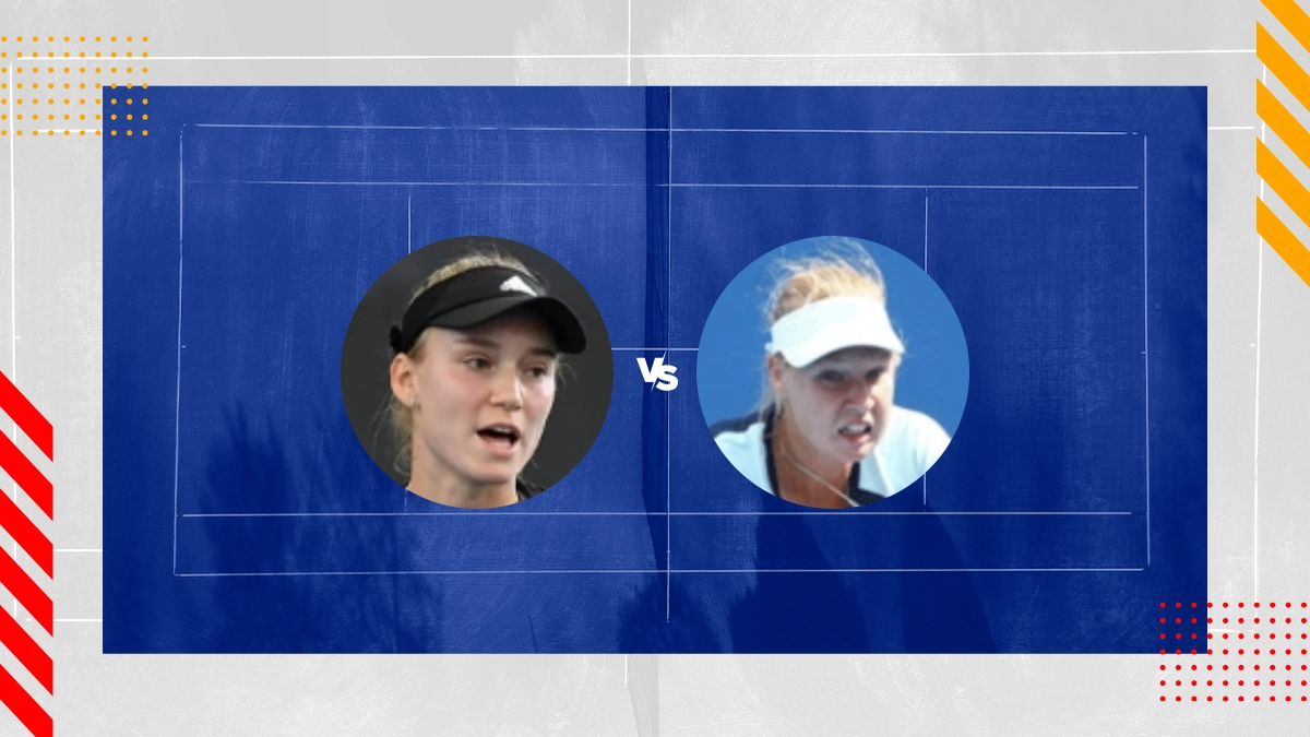 Pronóstico Elena Rybakina vs Anna Blinkova