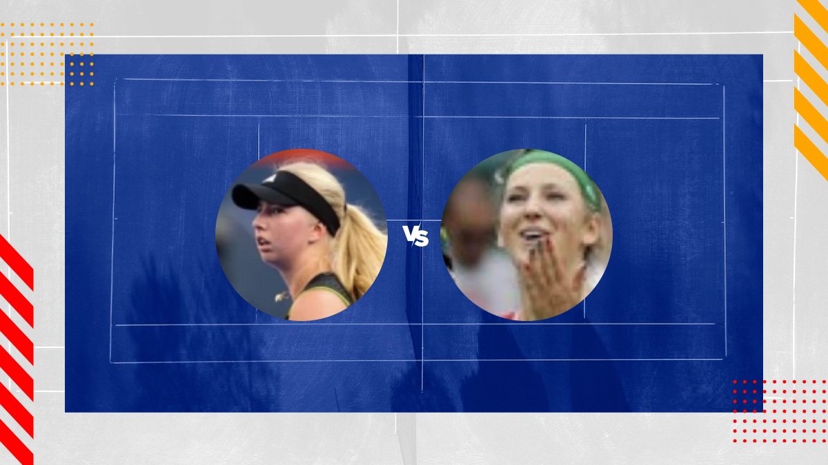 Clara Tauson vs Victoria Azarenka Prediction