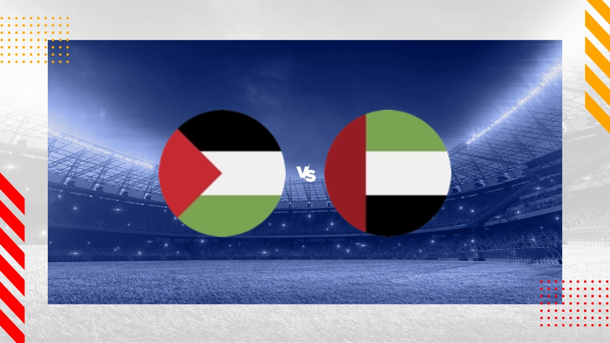 Pronóstico Palestina vs Emiratos Árabes Unidos