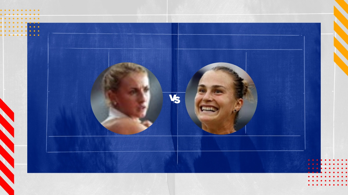 Lesia Tsurenko vs. Aryna Sabalenka Prognose