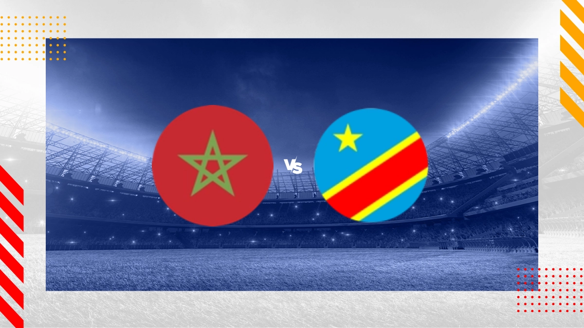 Pronostic Maroc vs RD Congo