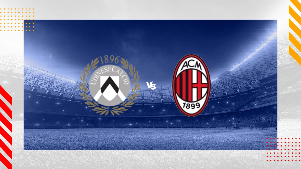Udinese vs AC Milan Prediction - Serie A - 20/01/2024