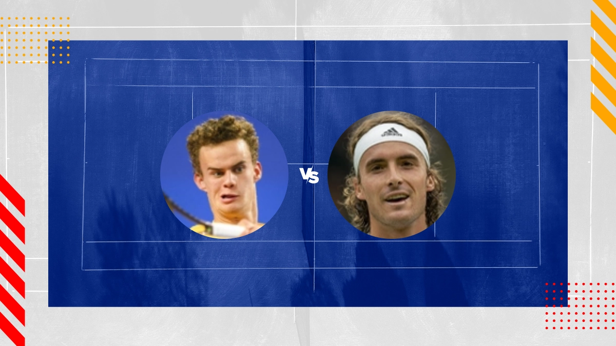 Pronostic Luca Van Assche vs Stefanos Tsitsipas