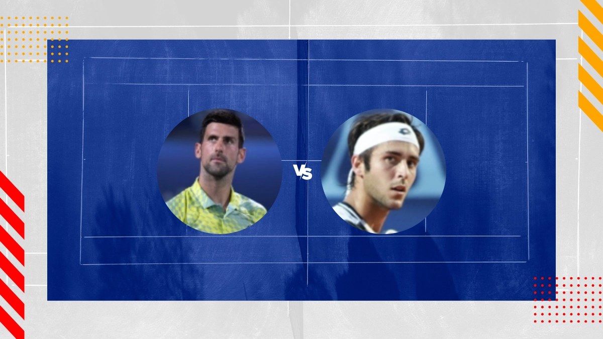 Pronostic Novak Djokovic vs Tomas Martin Etcheverry