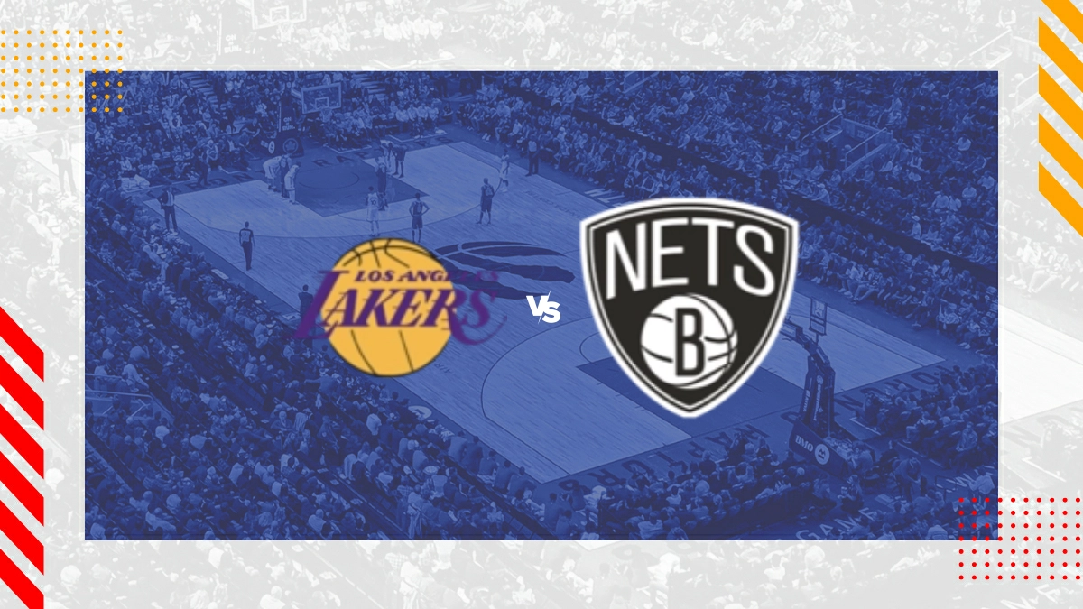 Pronóstico Los Angeles Lakers vs Brooklyn Nets