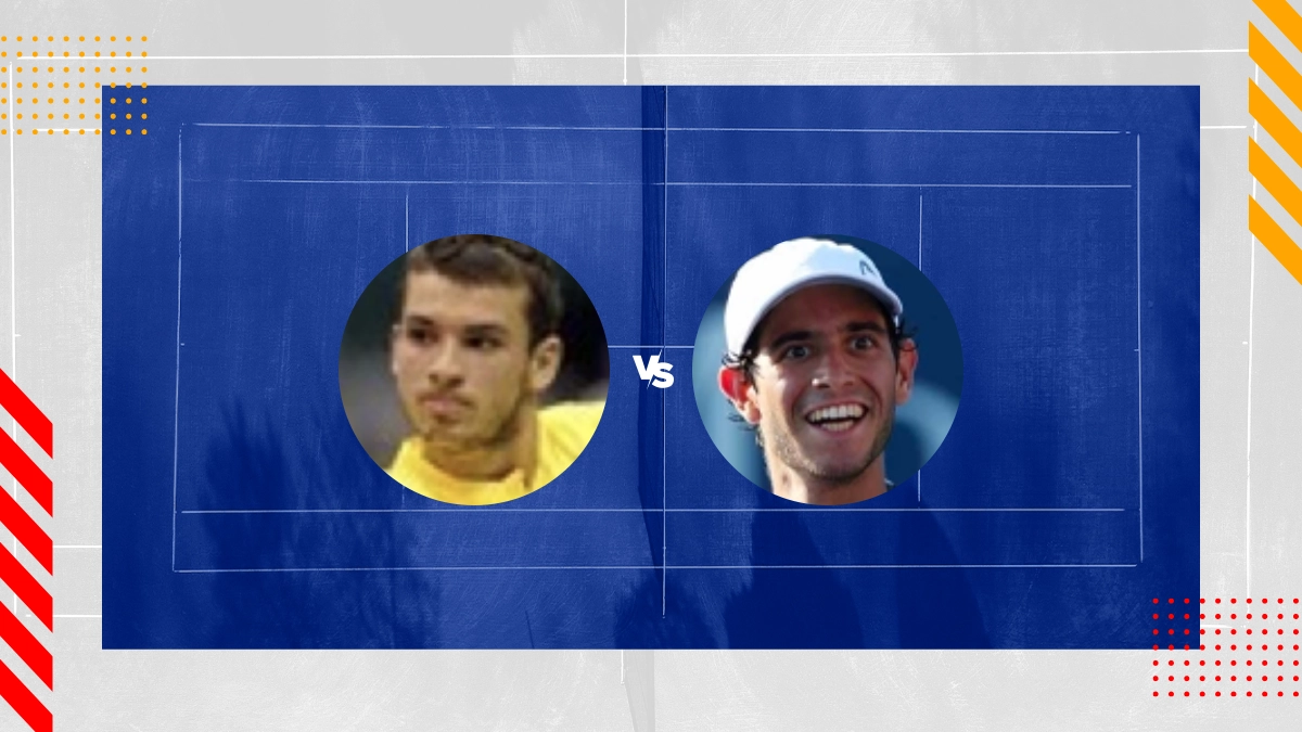 Prognóstico Grigor Dimitrov vs Nuno Borges