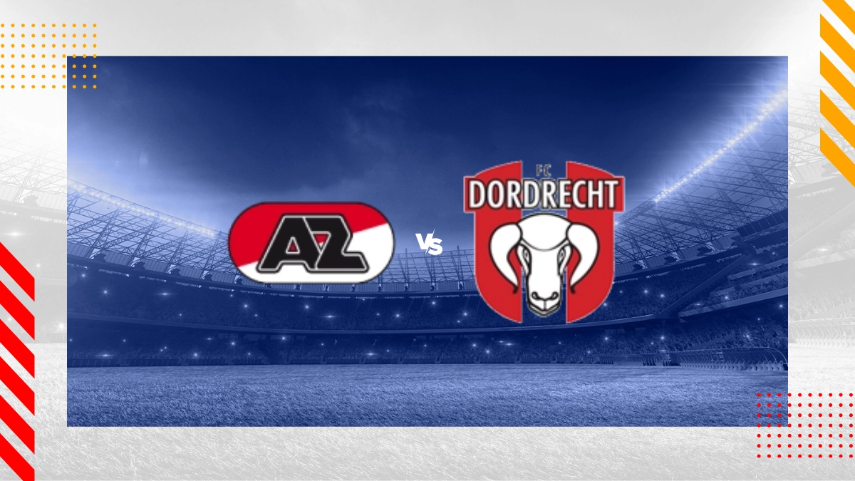 Voorspelling AZ Alkmaar vs FC Dordrecht